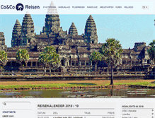 Tablet Screenshot of coco-reisen.de